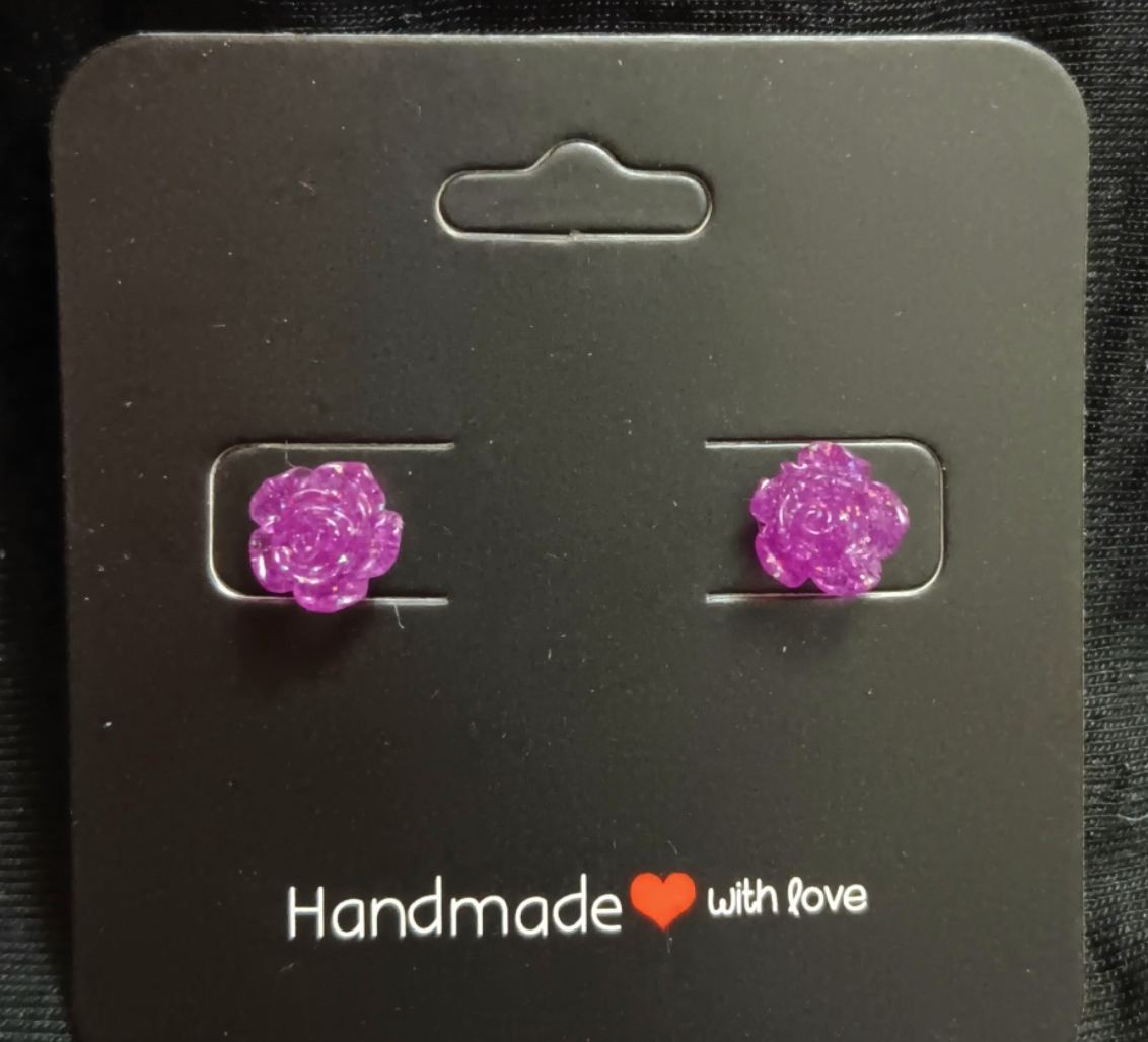 Flower Earrings (variety of colours)