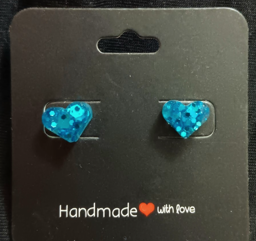 Heart Earrings (variety of colours)