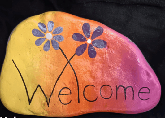 Large Rock -Welcome