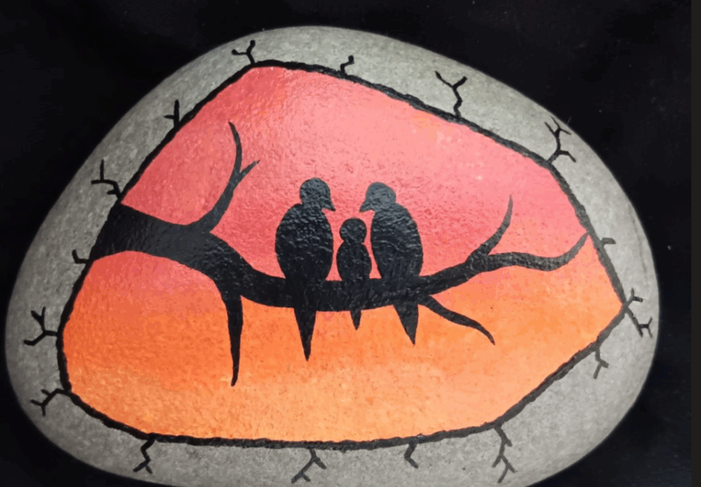 Large Rock – Sunset Birds