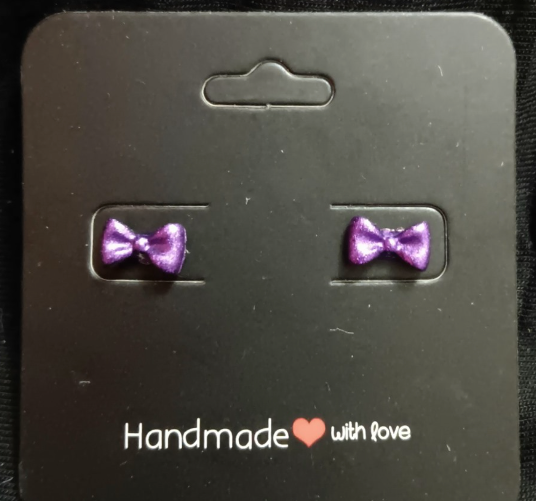 Small Bows Earrings (variety of colours)