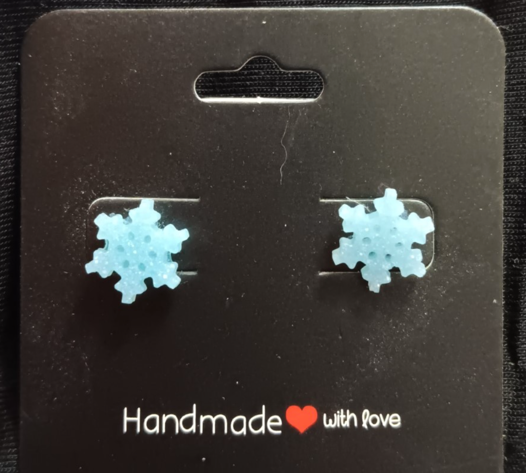 Snowflake Earrings (variety of colours)