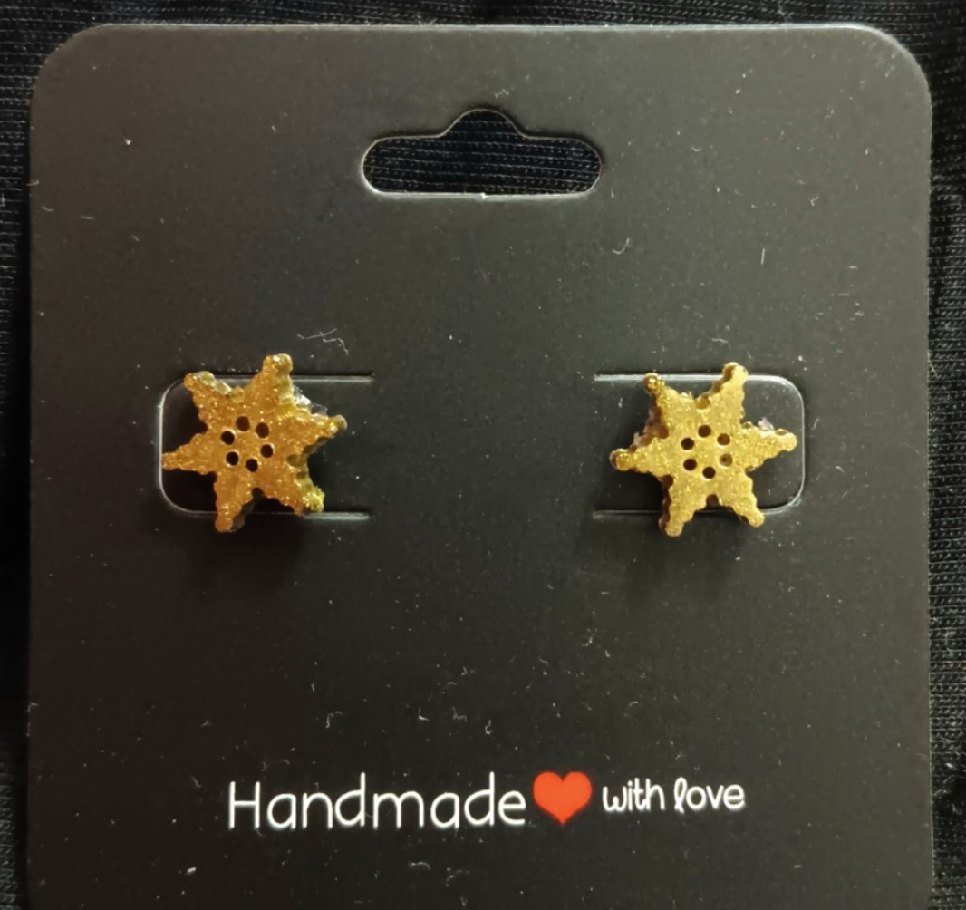 Snowflake Earrings (variety of colours)