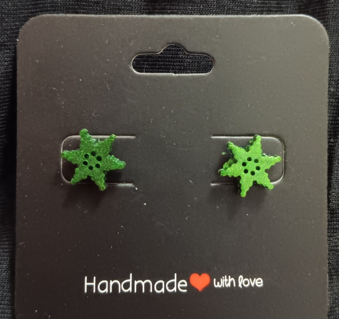 Snowflake Earrings (variety of colours)