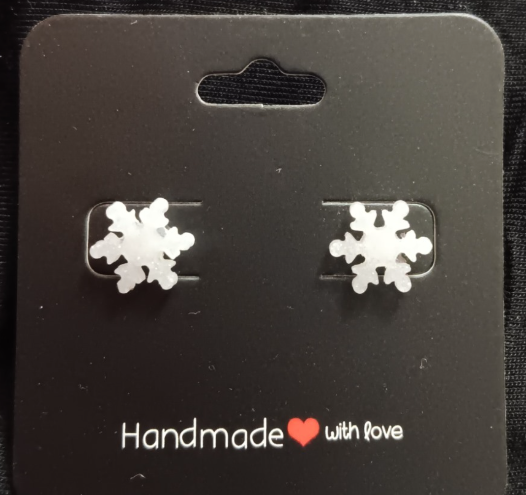 Snowflake Earrings (variety of colours)