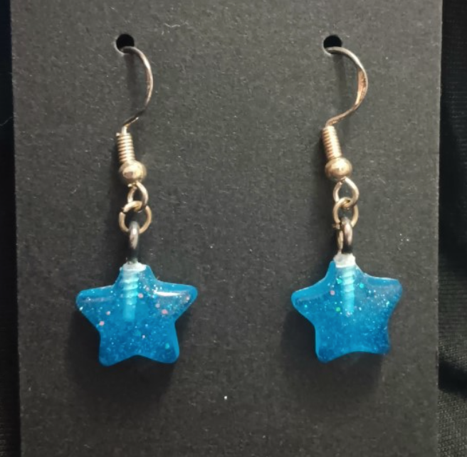 Star Dangle Earrings (variety of colours)