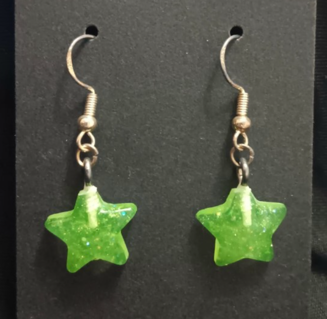 Star Dangle Earrings (variety of colours)