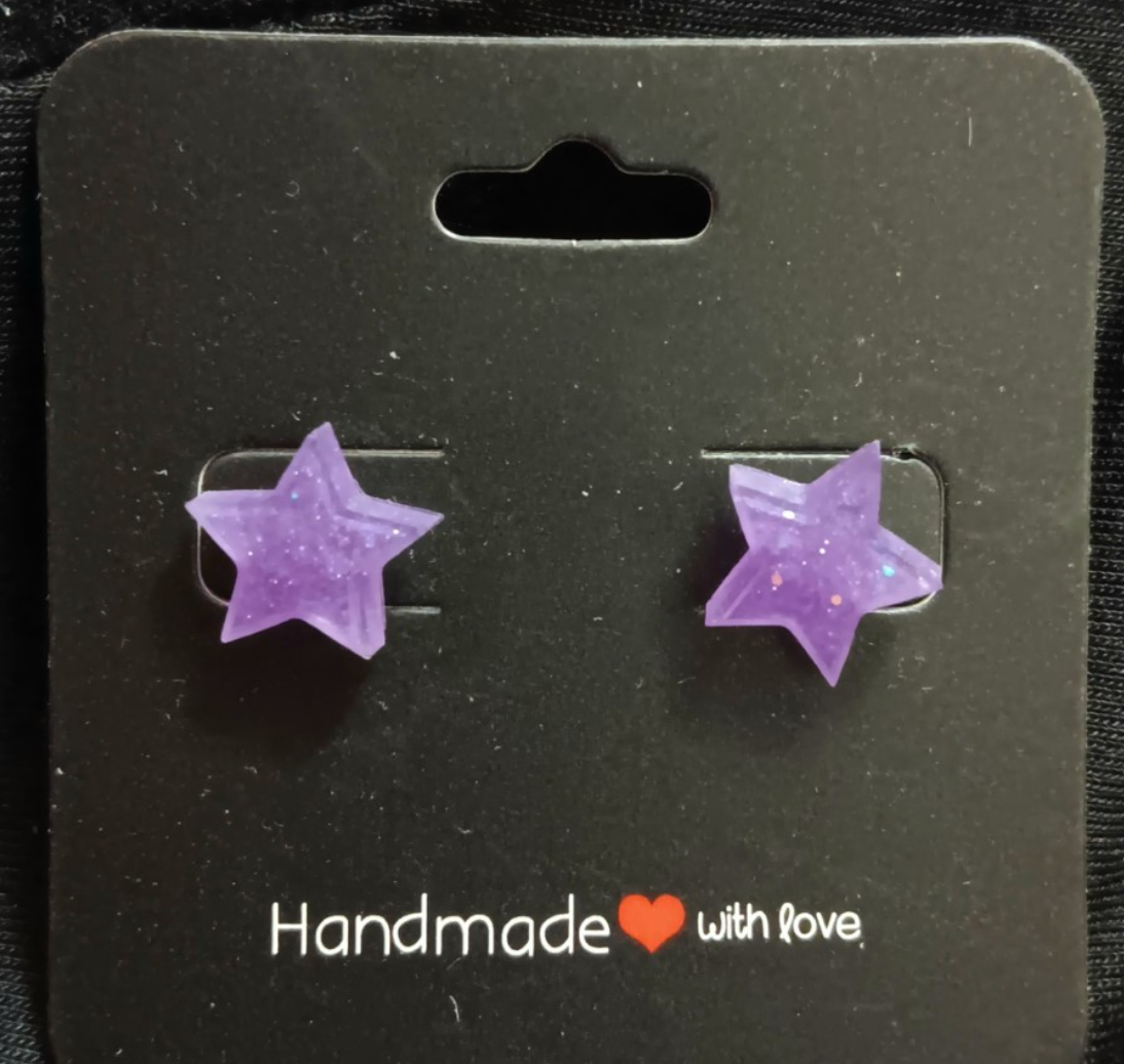 Star Earrings (variety of colours)