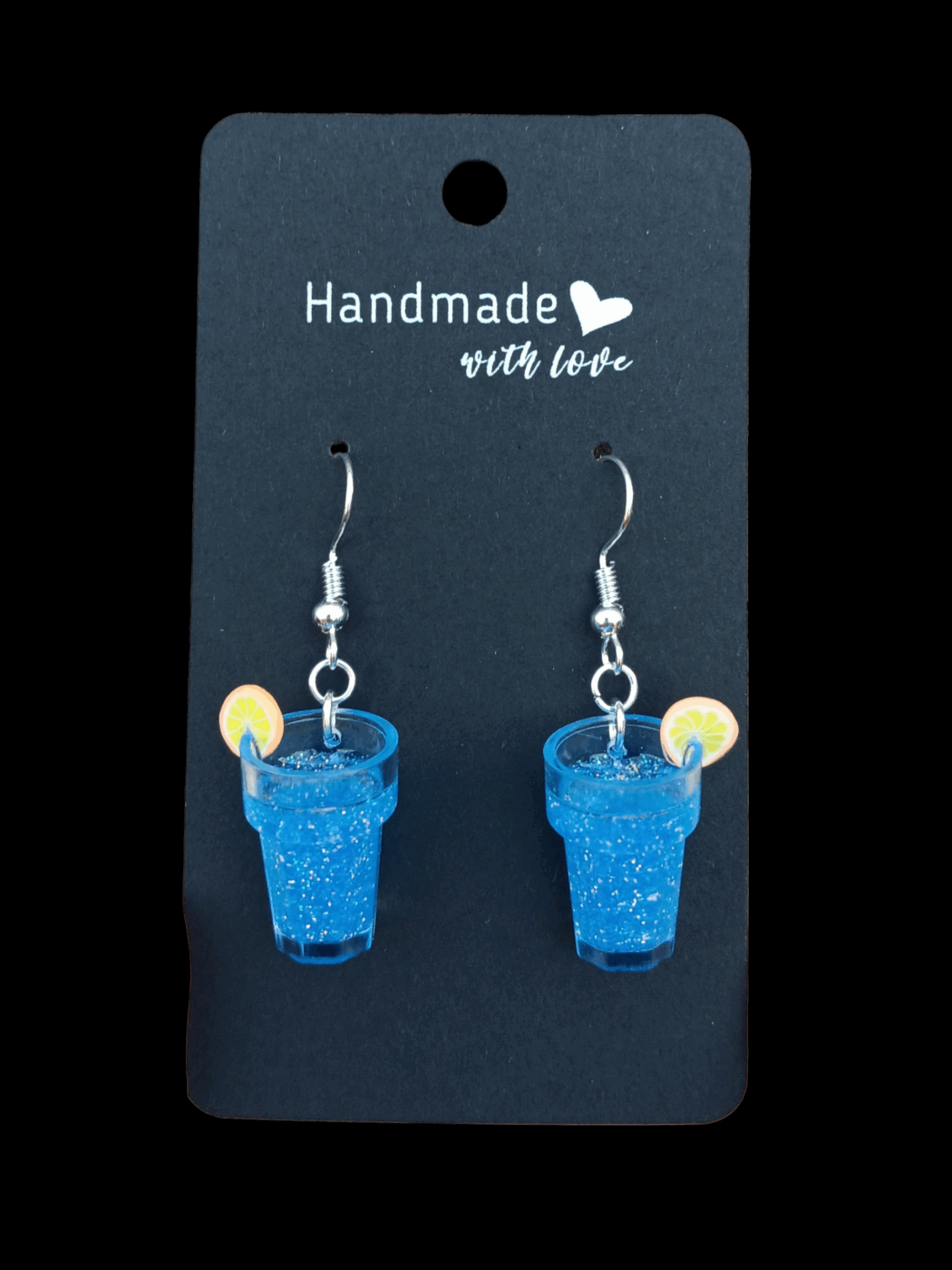 Summer Drink Earrings (variety of colours)