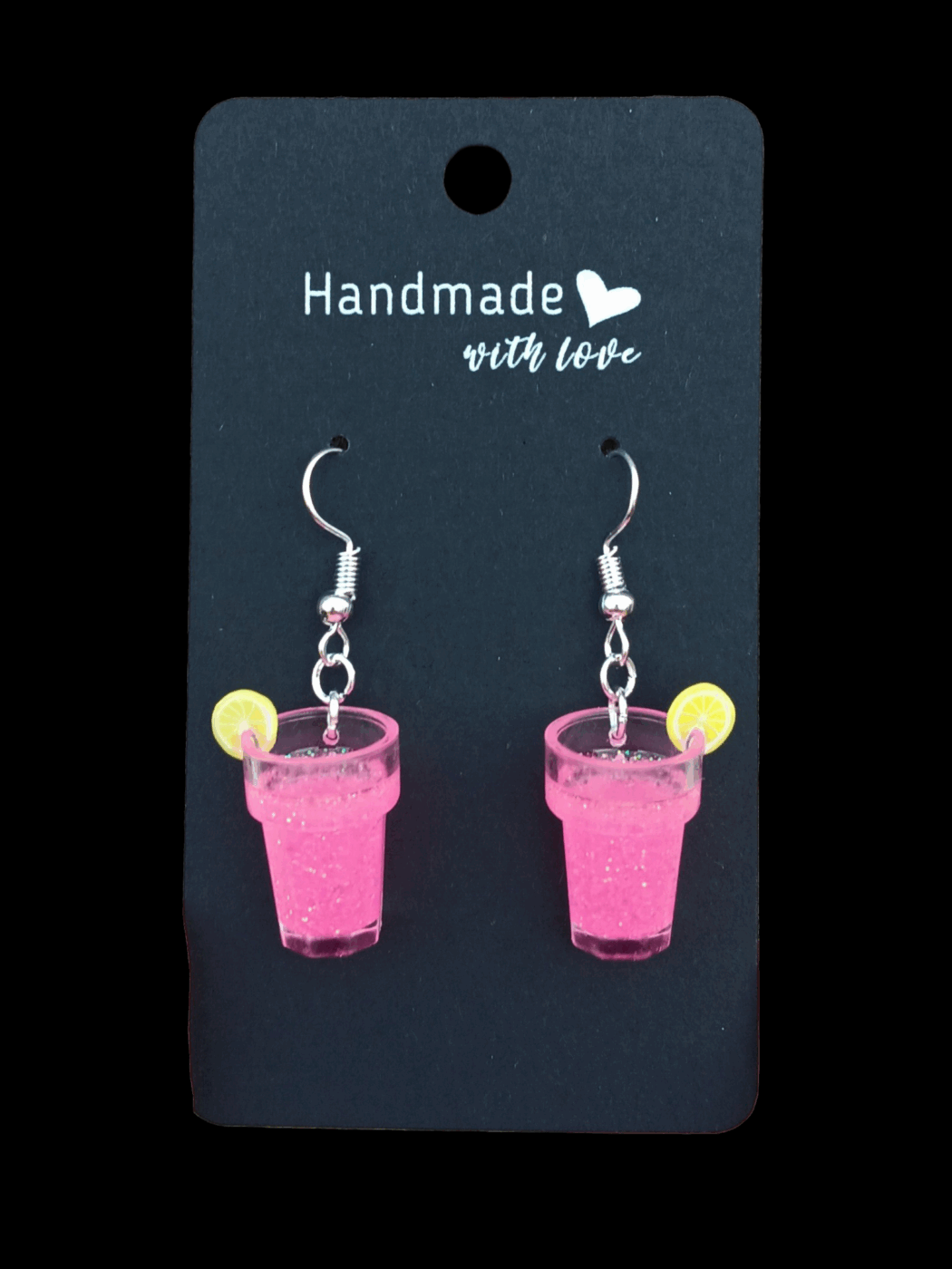Summer Drink Earrings (variety of colours)