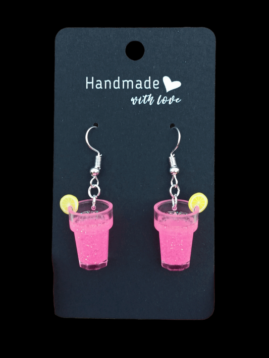 Summer Drink Earrings (variety of colours)