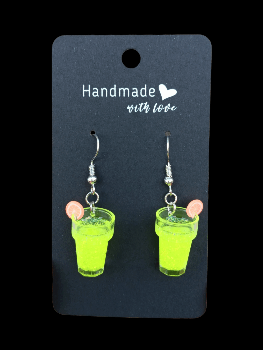 Summer Drink Earrings (variety of colours)