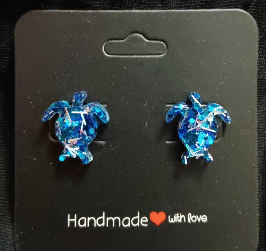 Turtle Earrings (variety of colours)