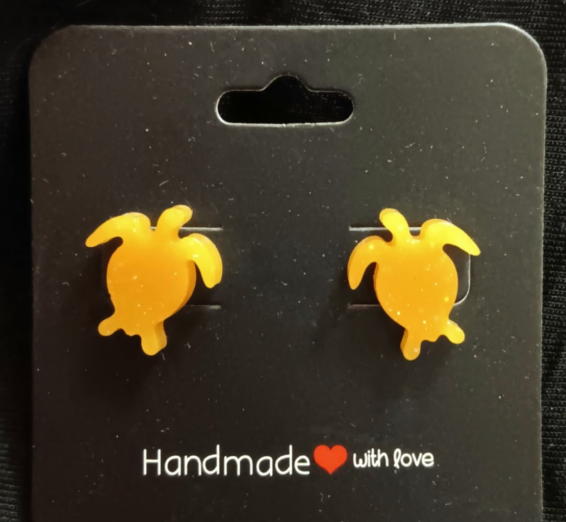 Turtle Earrings (variety of colours)