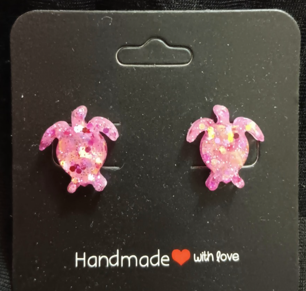 Turtle Earrings (variety of colours)