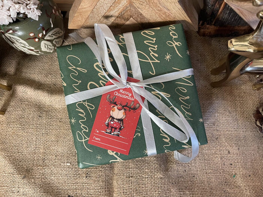 Reindeer Gift Tags (24-pack)