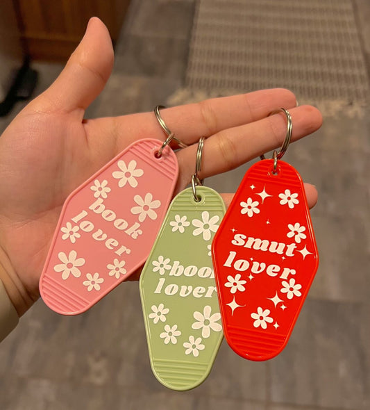 Smut Lover - Motel Bookish Keychain