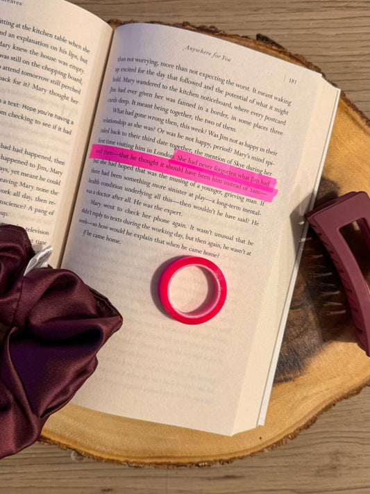 Neon Pink Highlighter Tape