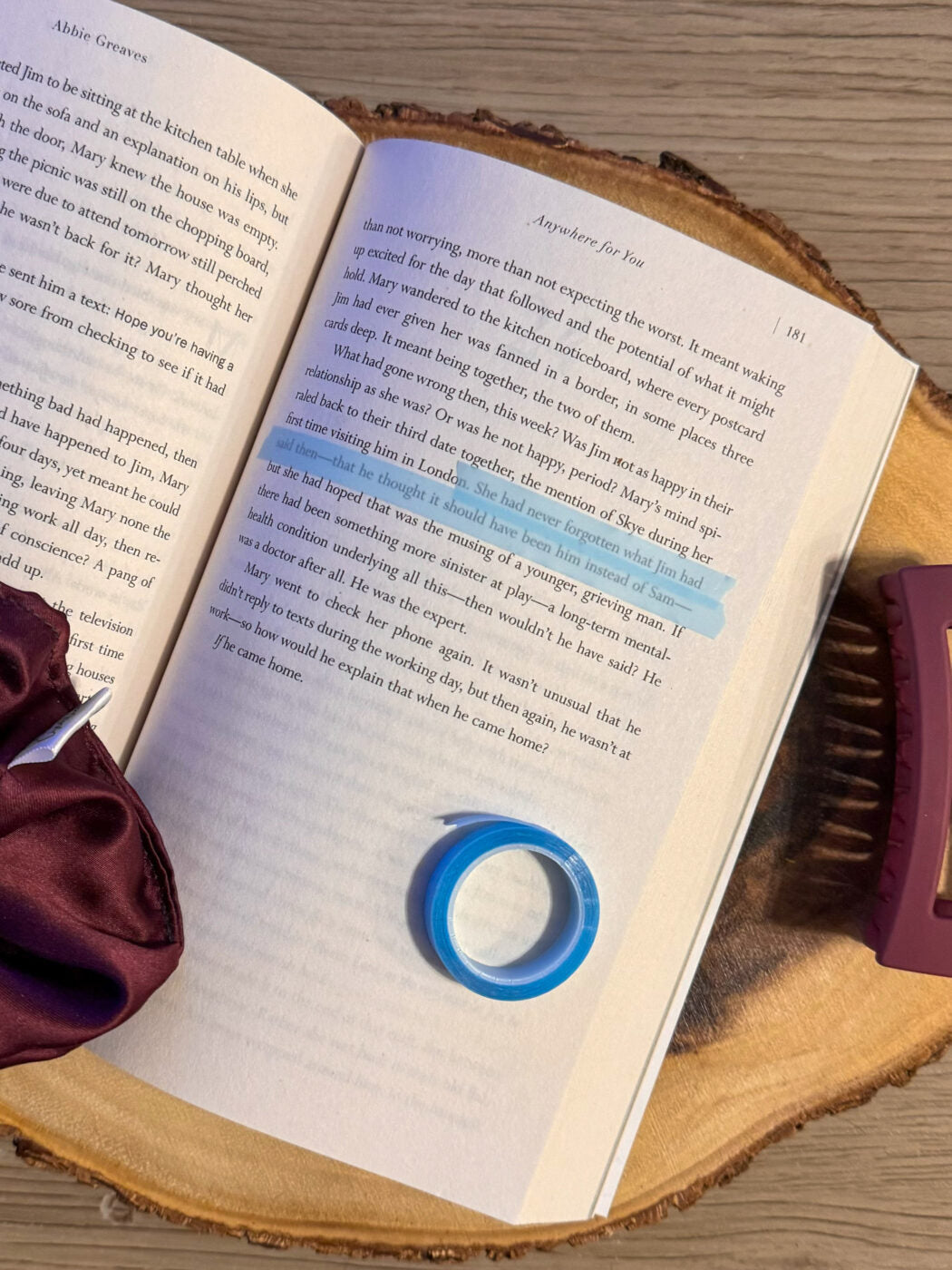 Pastel Blue Highlighter Tape