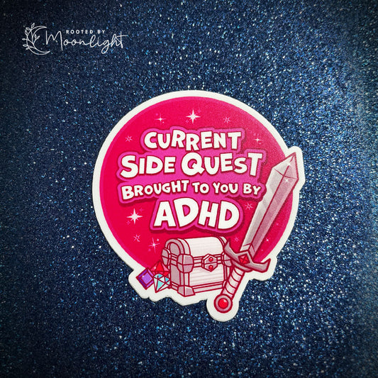 ADHD Quest Vinyl Sticker