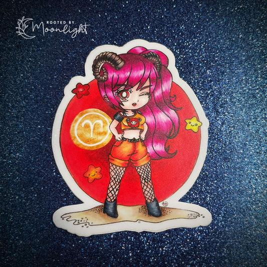 Astro Girls Sticker - Aries