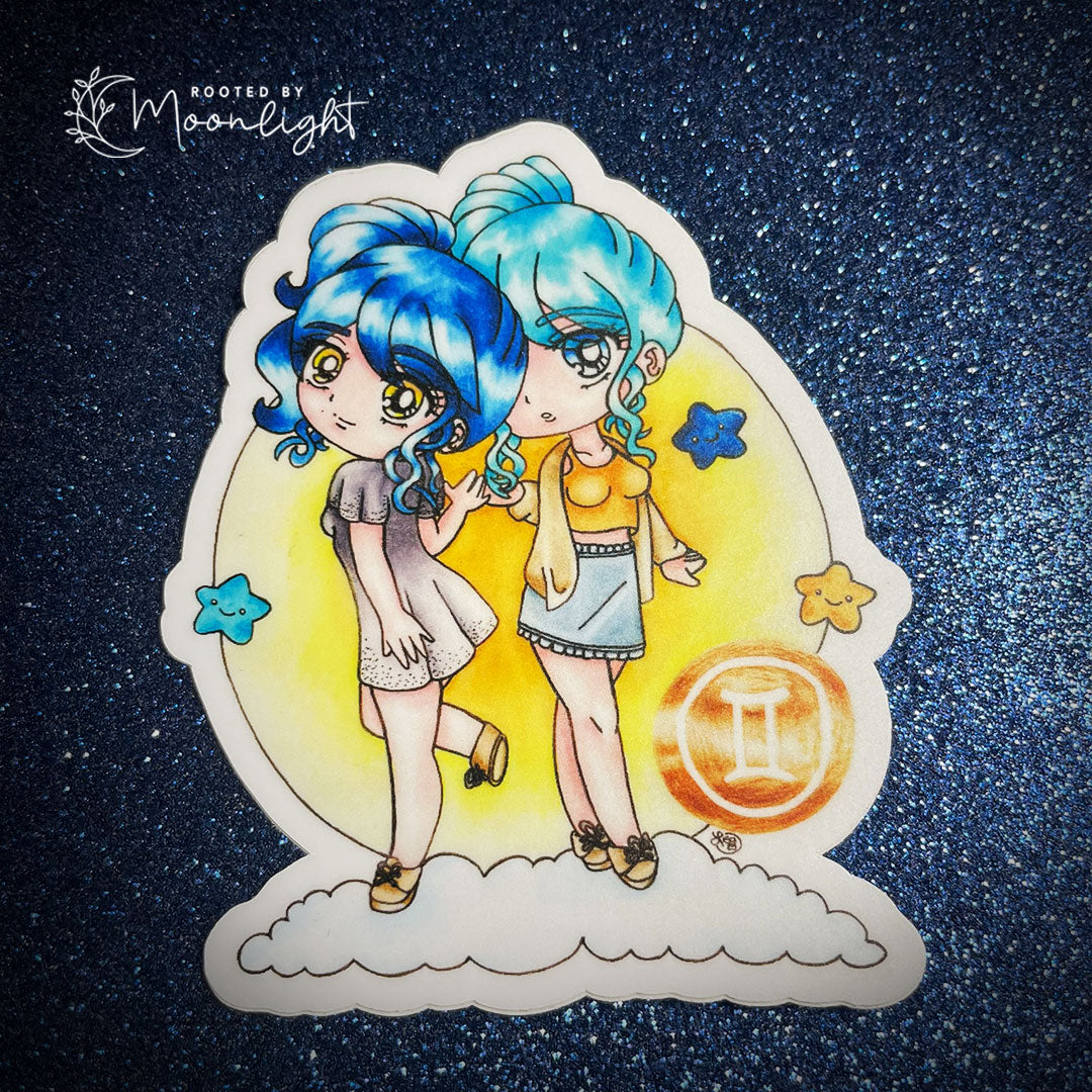 Astro Girls Sticker - Gemini