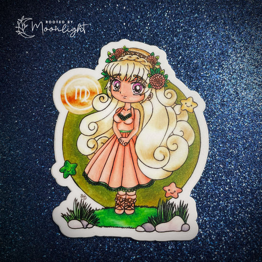 Astro Girls Sticker - Virgo
