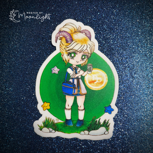 Astro Girls Sticker - Capricorn