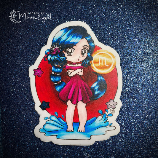 Astro Girls Sticker - Scorpio