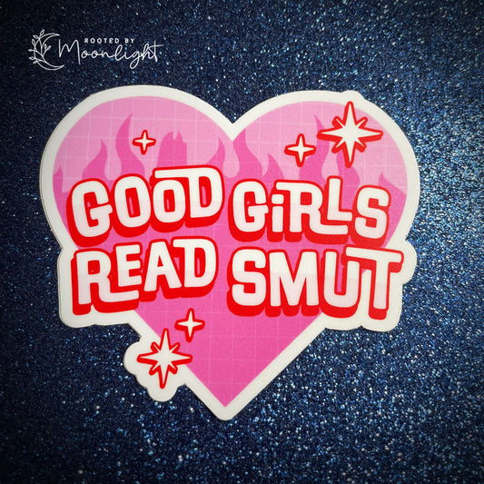 Good Girls Read Smut Vinyl Sticker
