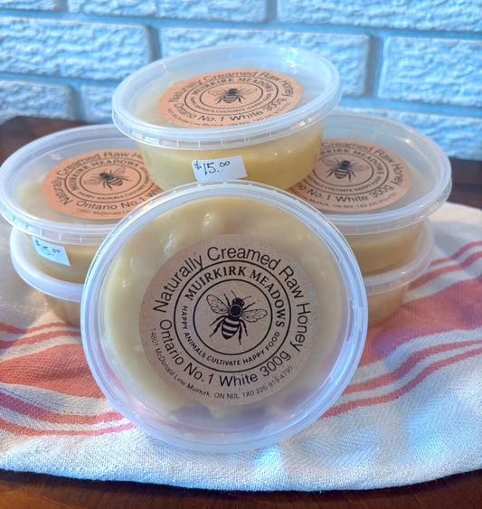Farm Fresh Local Naturally Creamed Raw Honey