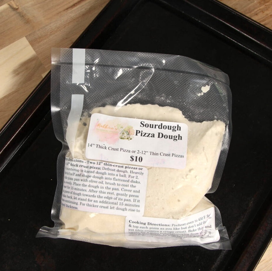Ready-to-Bake Sourdough Pizza Dough
