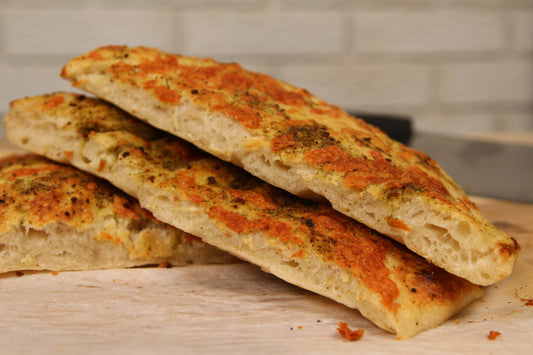 Artisanal Sourdough Focaccia - Traditional Long Fermentation (980g)