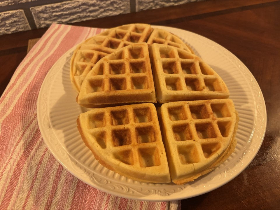 Sourdough Belgian Waffles