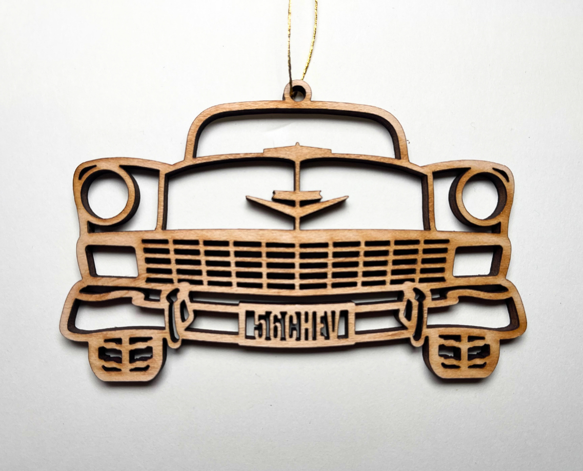 ’56 Chevy Ornament – Customizable