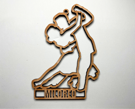 Ballroom Dancer Ornament – Customizable