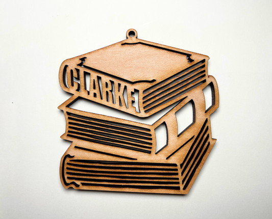 Books Ornament – Customizable