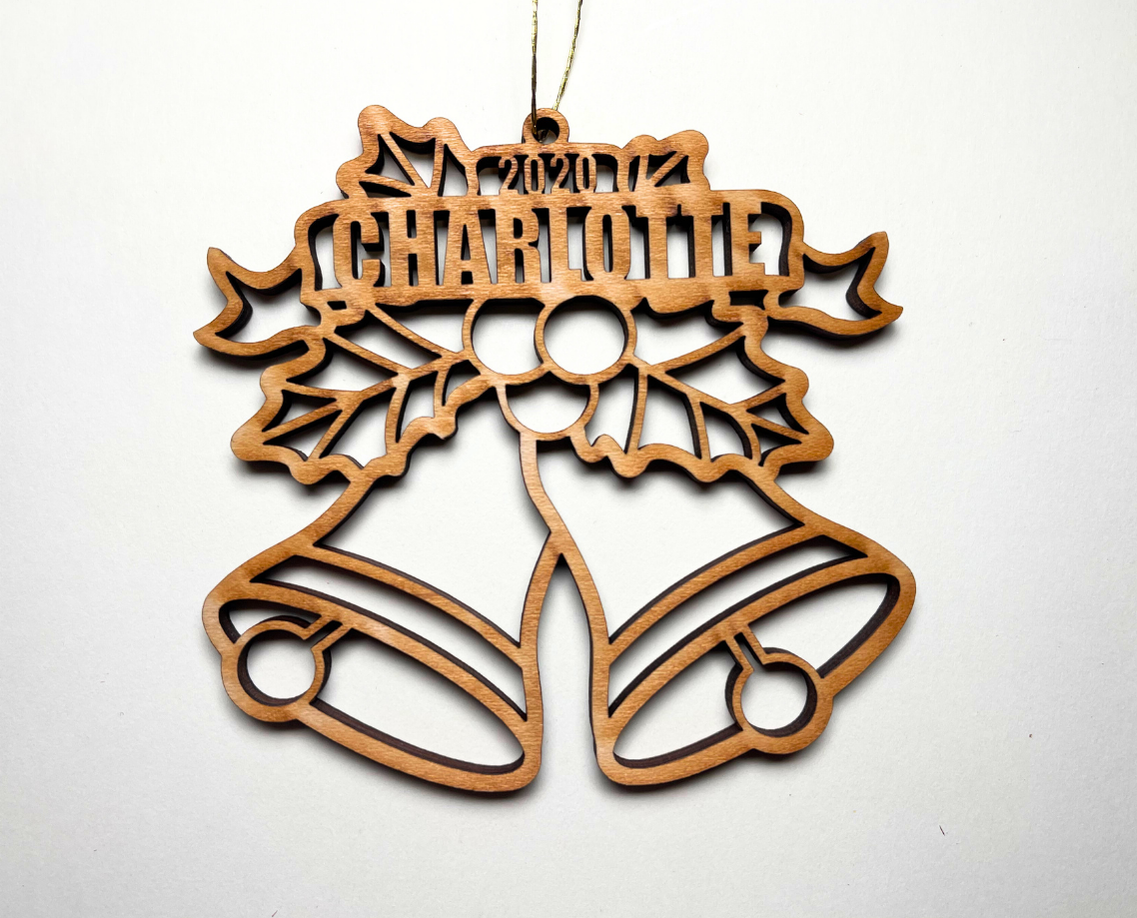 Christmas Bells Ornament – Customizable