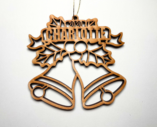 Christmas Bells Ornament – Customizable