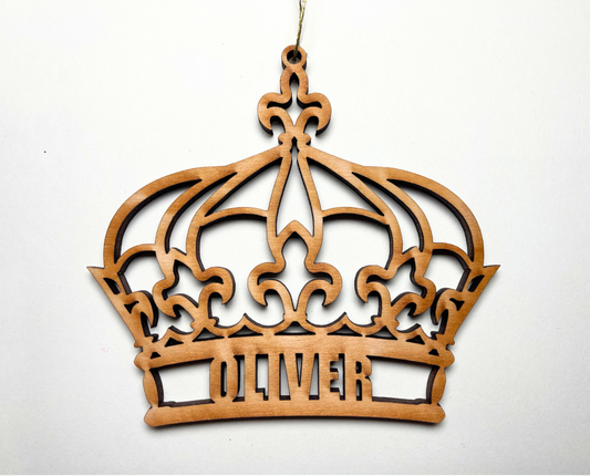 Crown Oranment - Customizable