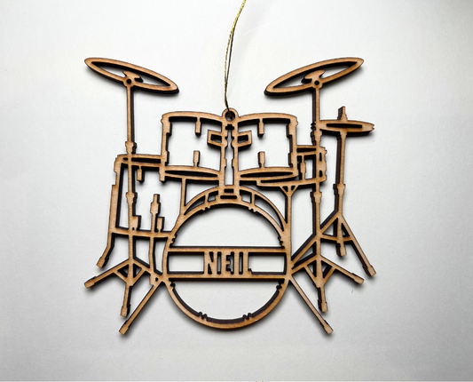 Drum Kit Ornament – Customizable