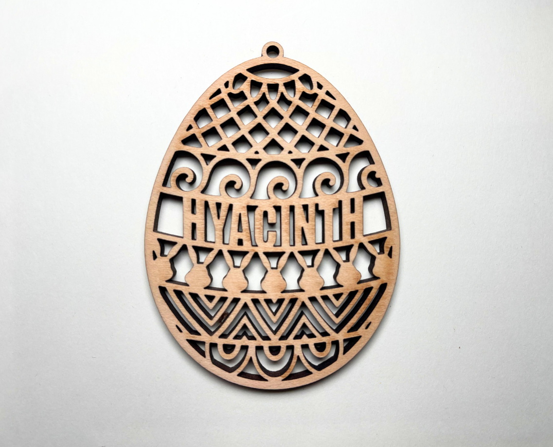 Easter Egg Ornament – Customizable