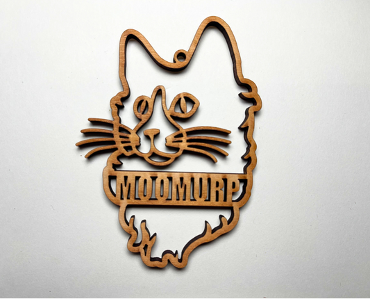 Fluffy Cat Ornament – Customizable