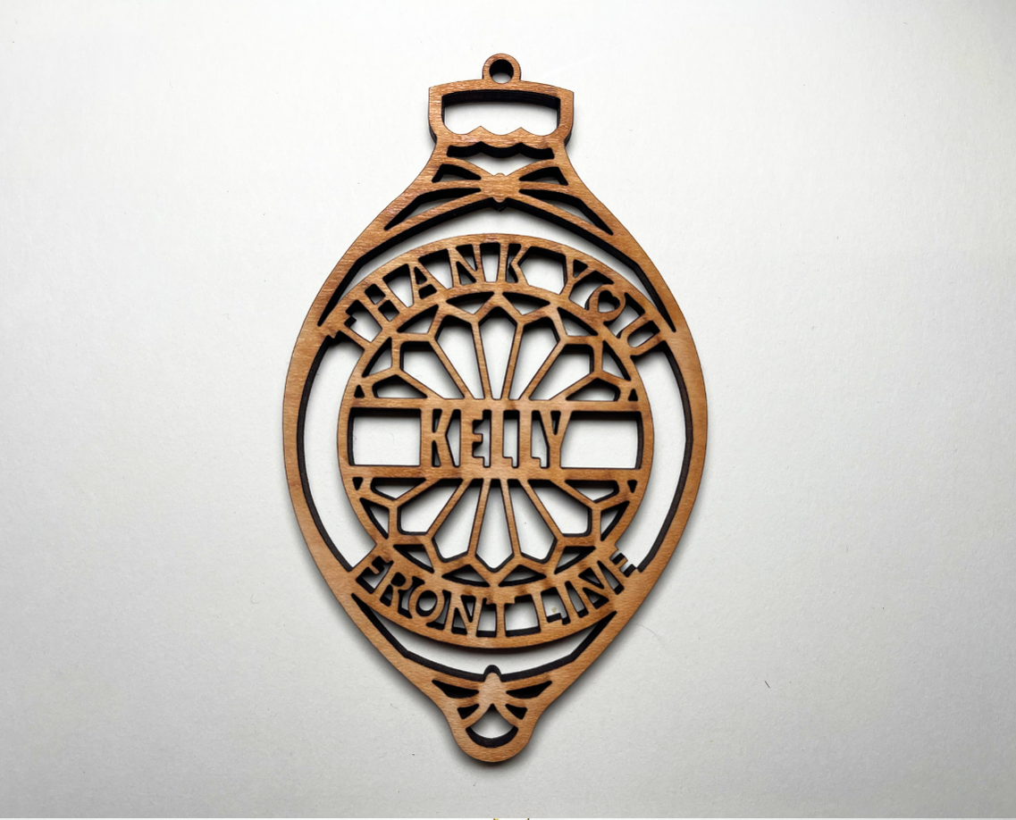 Front Line Ornament – Customizable