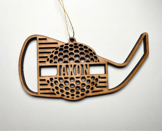 Golf Club Ornament – Customizable