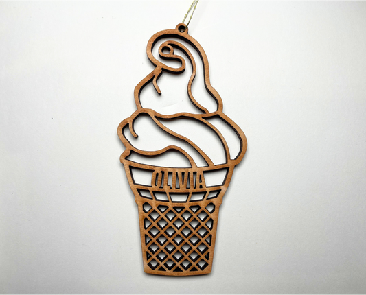 Ice Cream Ornament