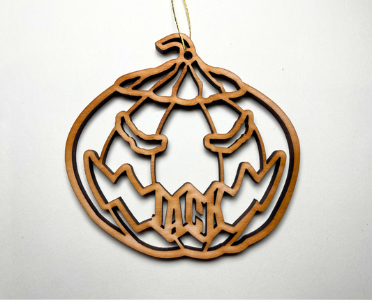 Jack O’ Lantern Ornament – Customizable
