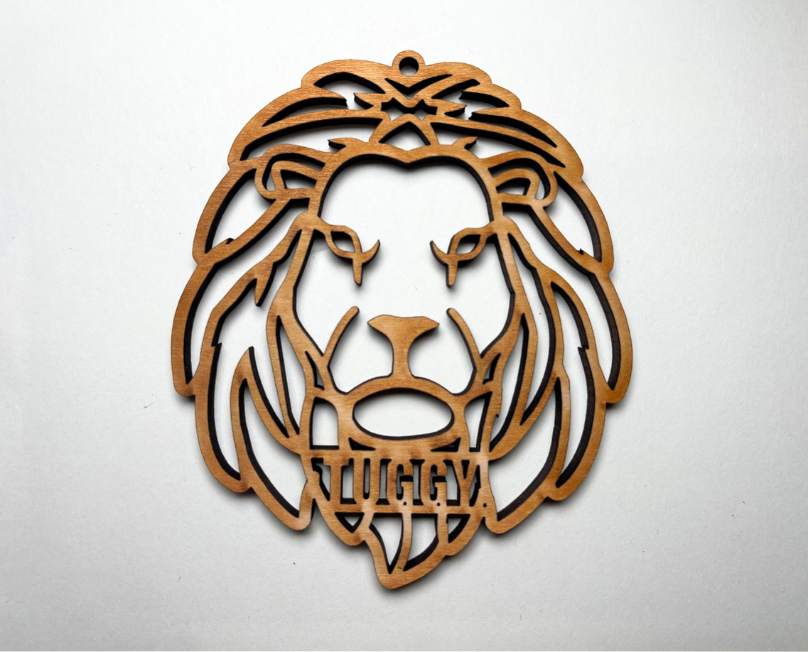 Lion Ornament – Customizable