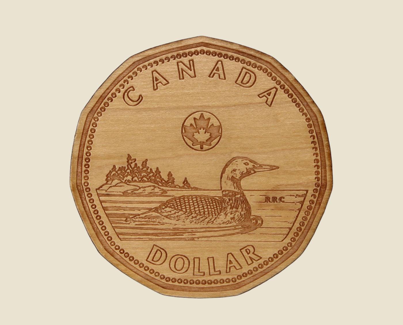 Loonie Coasters (Set of 4)
