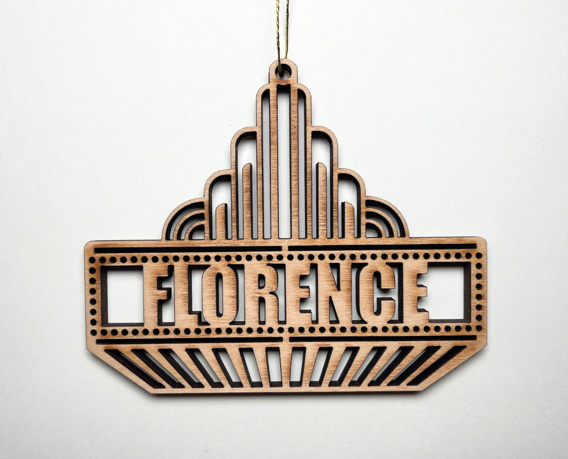 Marquee Ornament – Customizable
